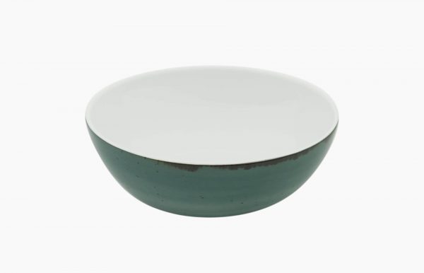 TAÇA Ø15CM ALT.6CM RUSTICO VERDE